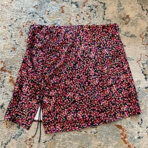 White Fox Boutique Floral Skirt